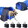 Japard Dog Agility Tunnel Sandbags Durable Polyester Indoor-0