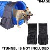 Japard Dog Agility Tunnel Sandbags Durable Polyester Indoor-6
