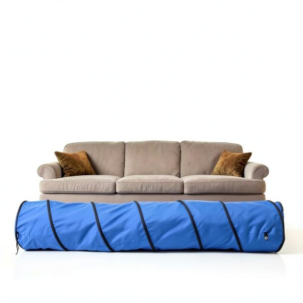 KINETOVOLTA Dog Agility Tunnel Portable Outdoor Training-2