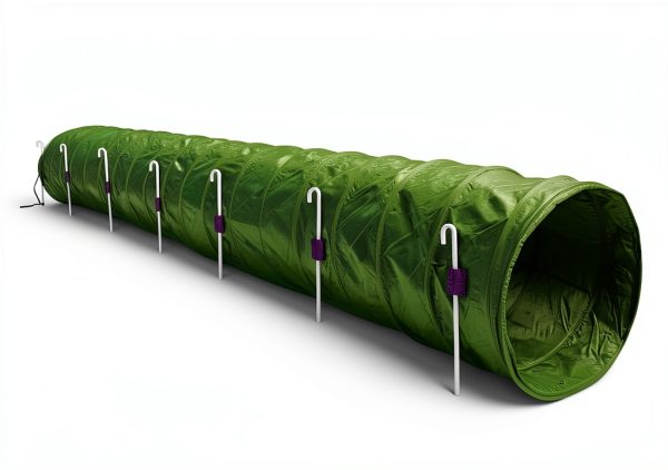 PRI Dog Agility Tunnel Foldable Portable Durable Training-0