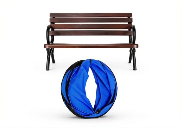 KINETOVOLTA Dog Agility Tunnel Portable Outdoor Training-5