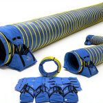 PRI Dog Agility Tunnel Heavy Duty PVC Coated Training-0