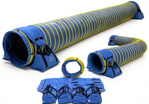 PRI Dog Agility Tunnel Heavy Duty PVC Coated Training-0