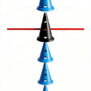 Glimin Dog Agility Training Equipment Adjustable Cones Rods-0