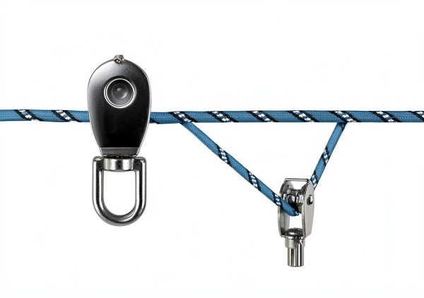 LURLEEZ Dog Run Cable Tangle Free Pulley Large Dogs-2