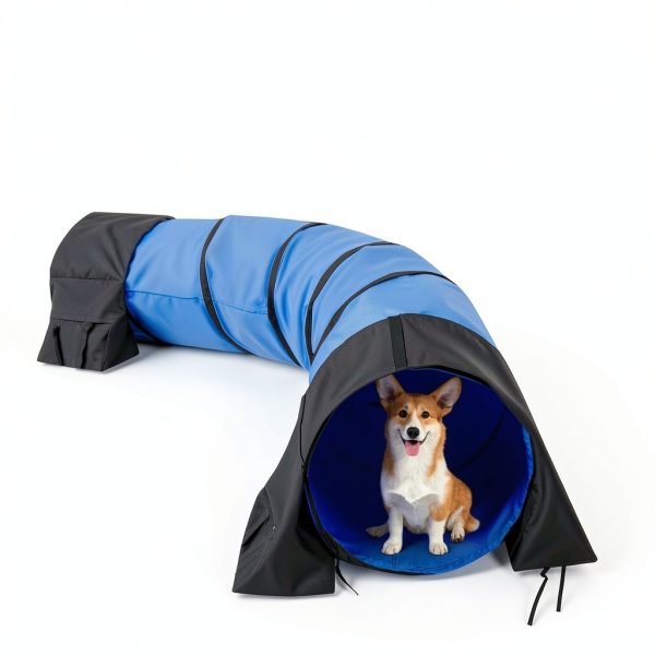 Bebegigi Dog Agility Tunnel Durable Polyester Indoor Outdoor-7