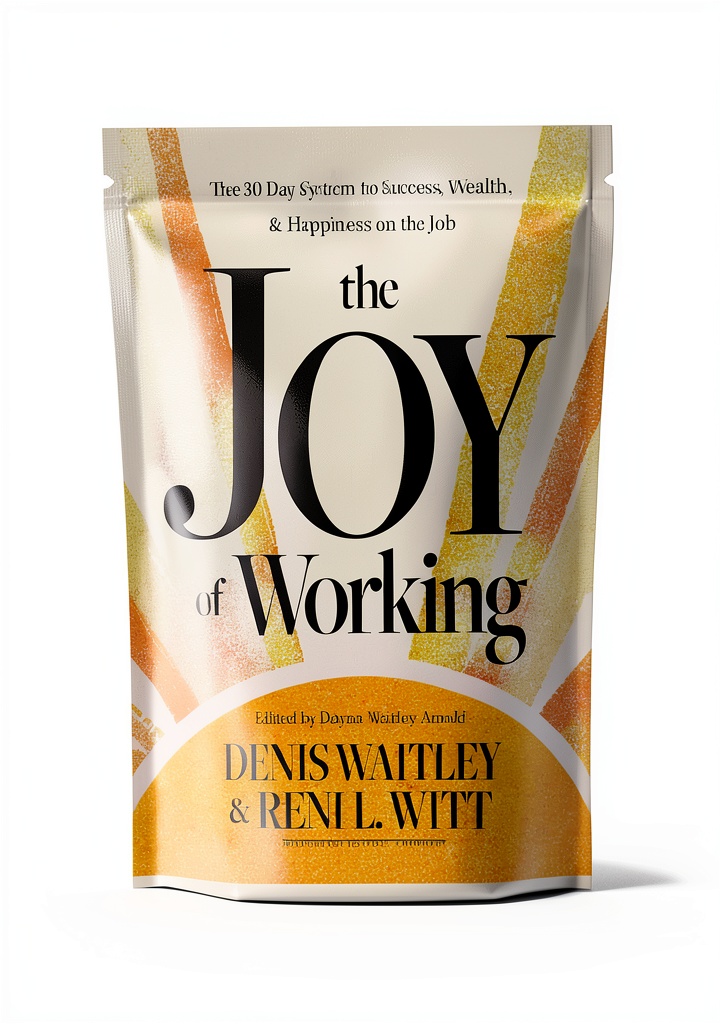 Installing Positive Psychology eBook Success Happiness Waitley on a wooden desk