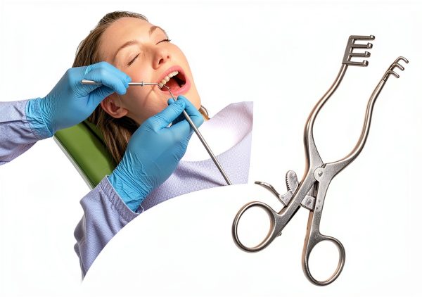 Surgical Retractor Stainless Steel Self-Retaining by SurgiMac Size 6.5-6