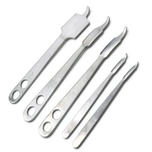 AAProTools Hohmann Retractor Set 5-Piece Stainless Steel Instruments-0