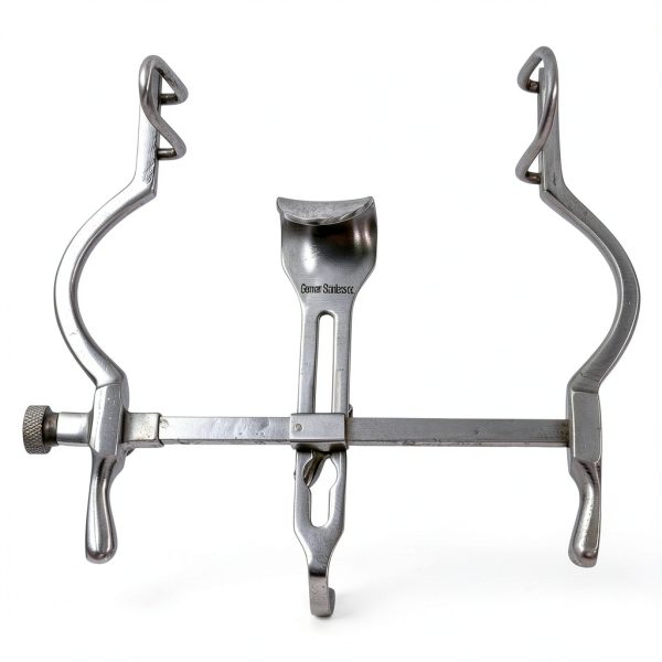 WSI 4 Inch Surgical Retractor Balfour Design German Stainless Steel-0