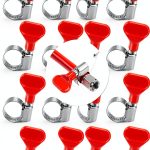 Stainless Steel Beer Keg Hose Clamp 16pcs Adjustable 10-16mm Hgkeke-0