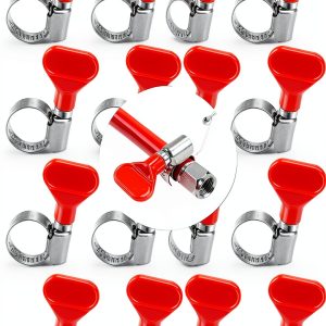Stainless Steel Beer Keg Hose Clamp 16pcs Adjustable 10-16mm Hgkeke-0