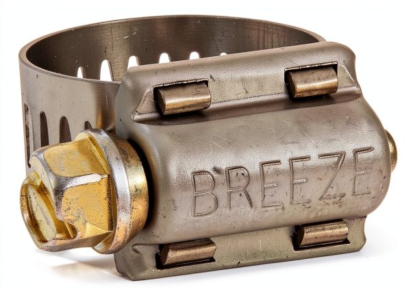 Breeze 62008H Steel Hose Clamp - Worm Drive 1/2 to 29/32 Pack of 10-0